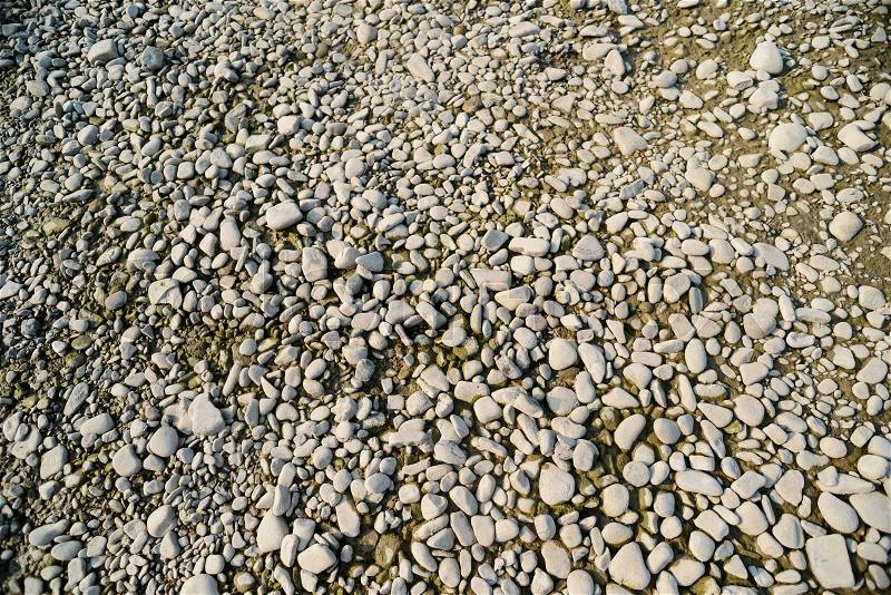 Rock and stone for background purpose, beach, stock photo