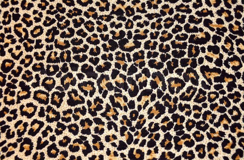 Abstract texture of leopard fur (skin), stock photo