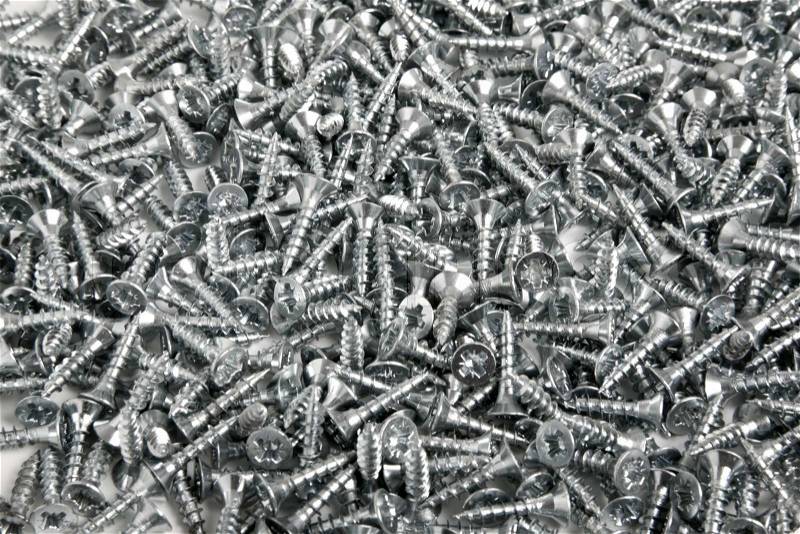 Screws close up for your web site, stock photo