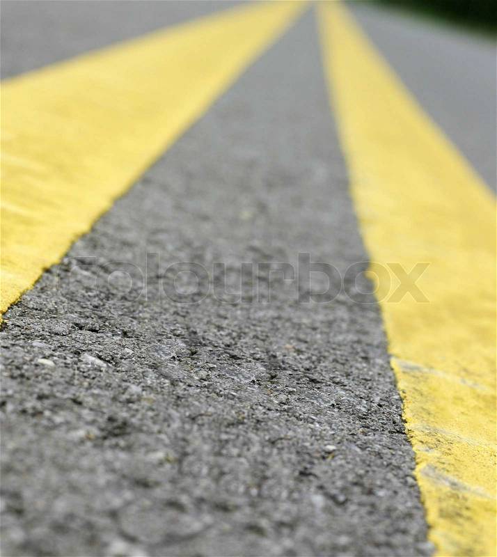 Road street or asphalt texture with lines, stock photo