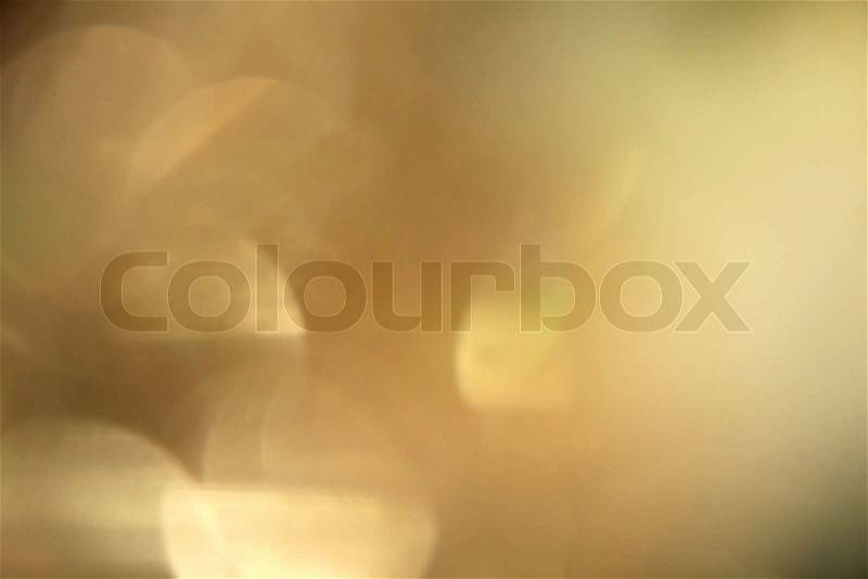 Christmas blur yellow background, stock photo