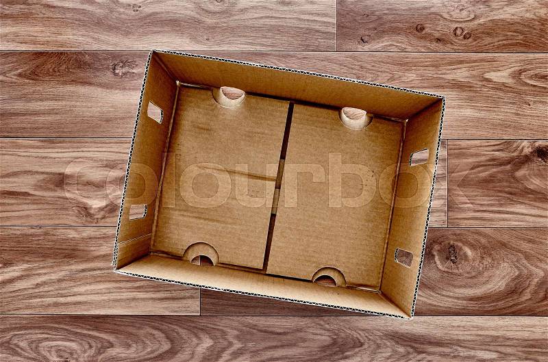 A studio photo of a fruit and vegetable box, stock photo