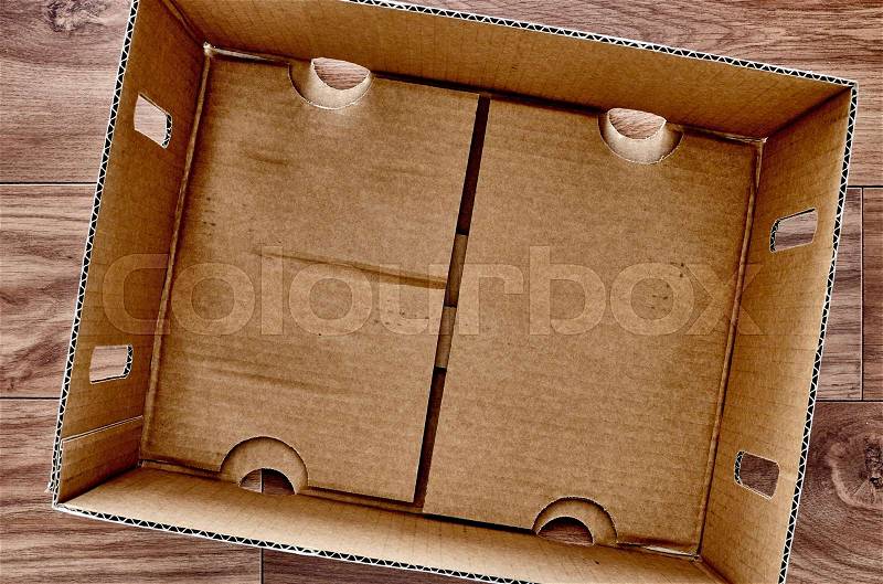 A studio photo of a fruit and vegetable box, stock photo