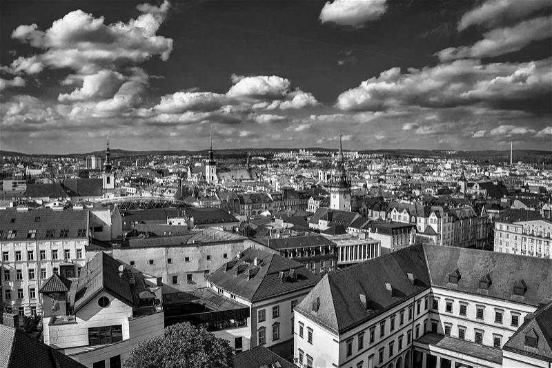 City of Brno in Czech Republic, stock photo