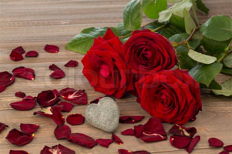 Roses as a gift and surprise to a party. symbolic photo for birthday, mother\'s day, love, valentine, stock photo