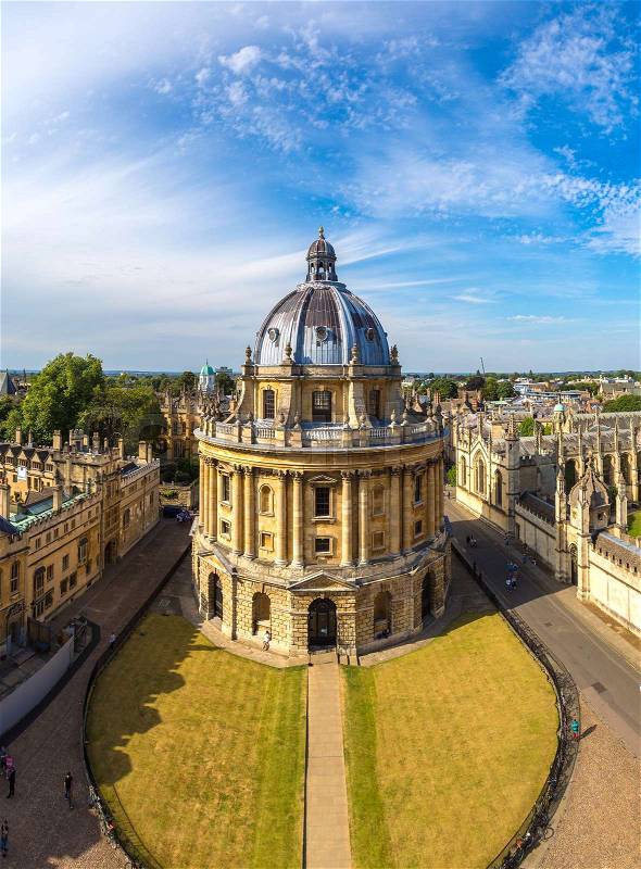 Radcliffe Camera, Bodleian Library, Oxford University, Oxford, Oxfordshire, England, United Kingdom, stock photo