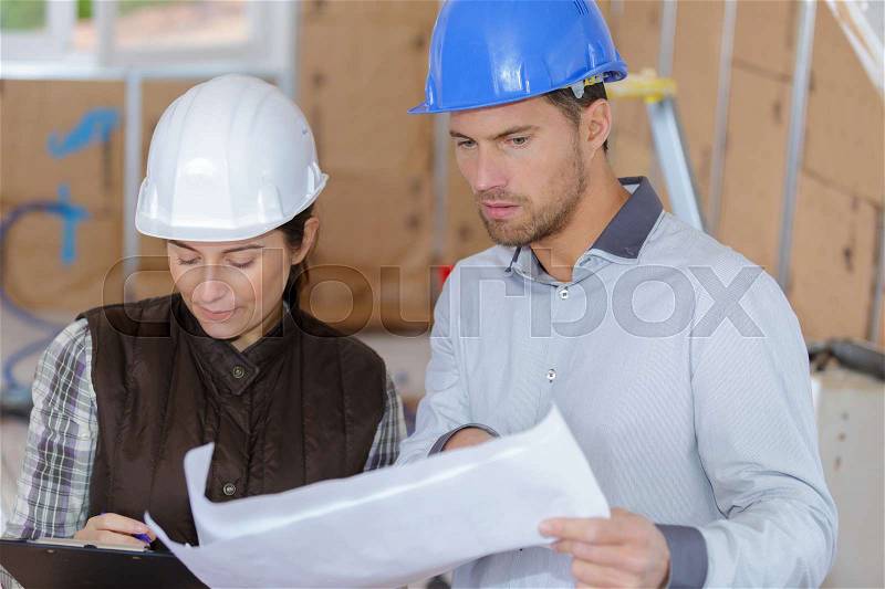 Converging ideas and skill, stock photo