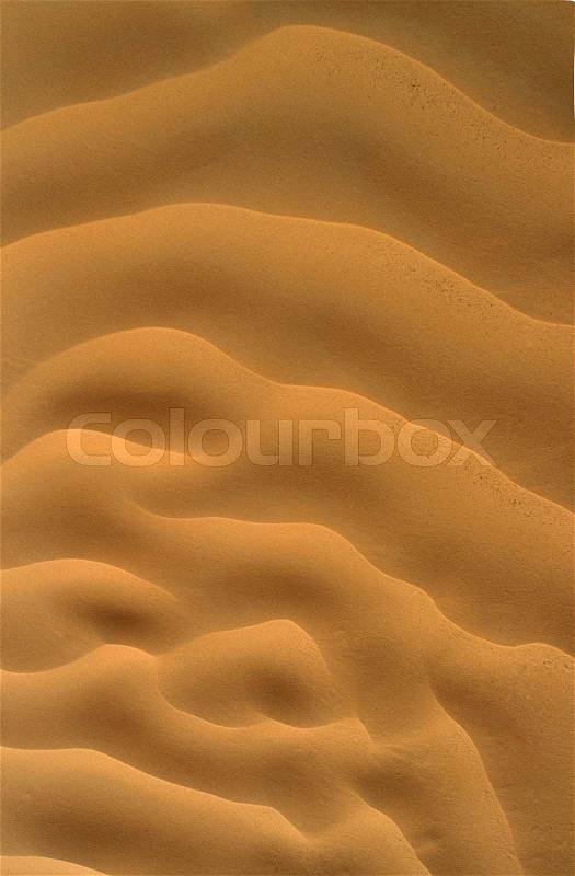 Close up view beach sand background isolated, stock photo