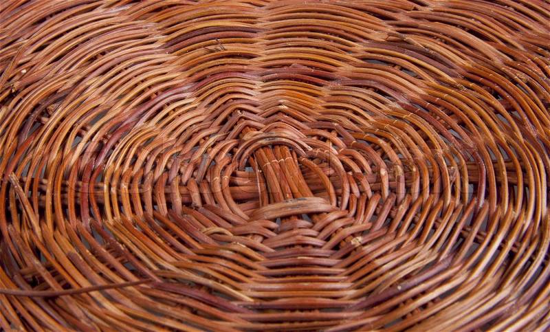 Texture basket, stock photo