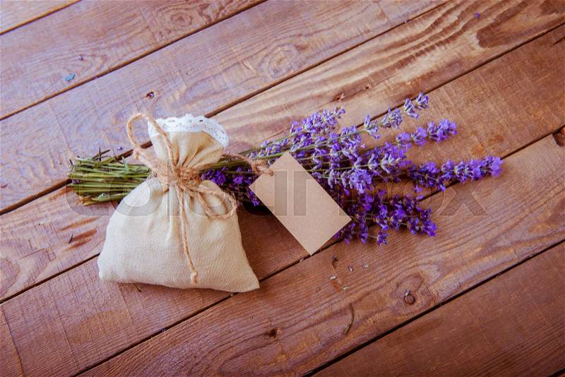 Natural cosmetics from lavender, stock photo
