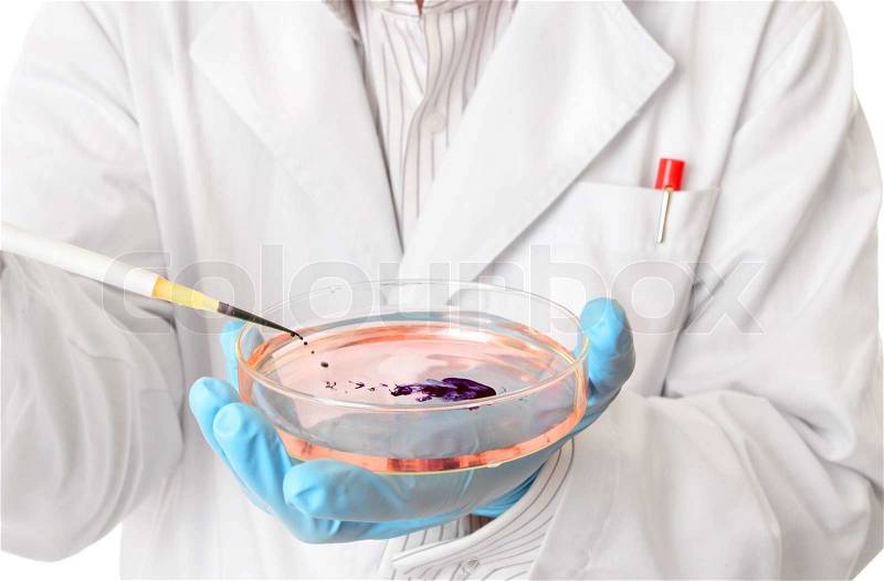 Clinical or pharmaceutical studies, medical or scientific research, forensic investigation, etc, stock photo