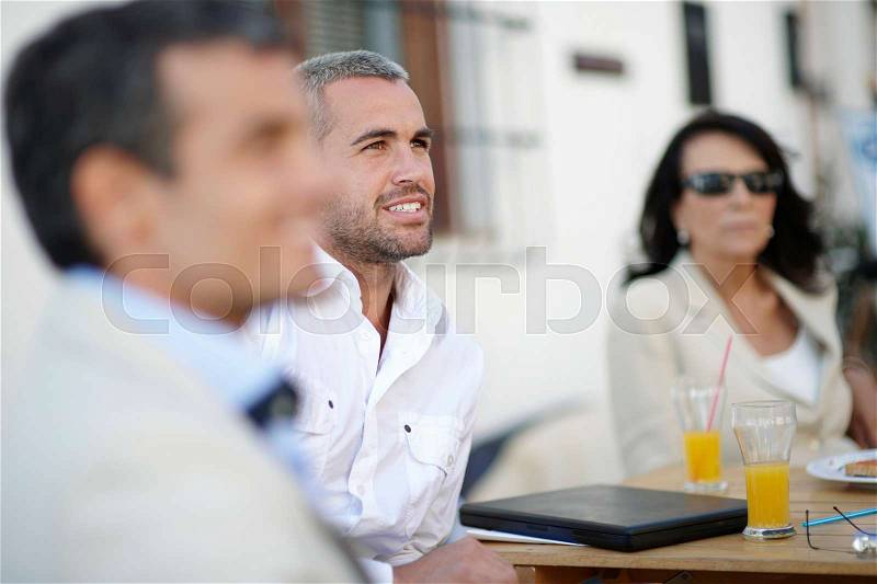Small Town Business, stock photo