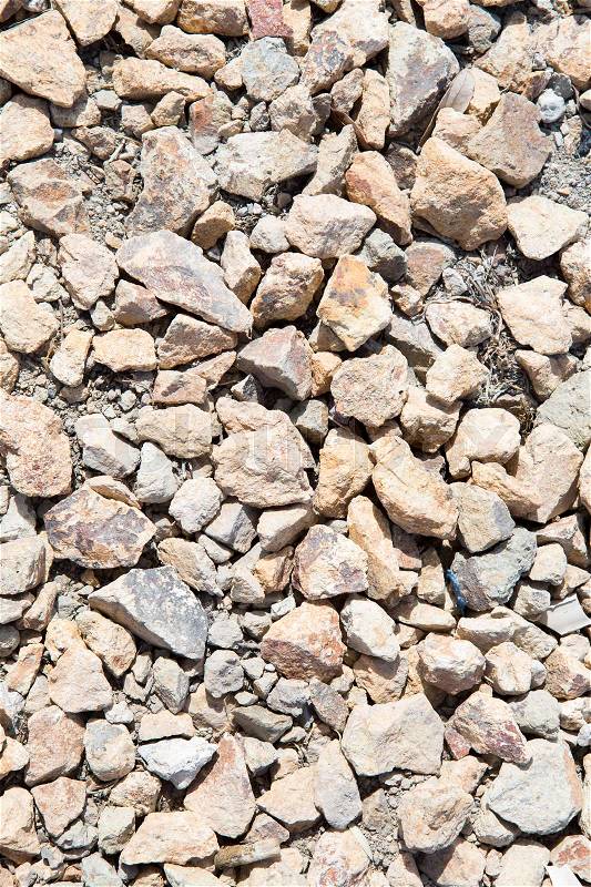 Rocks background to be used in composites. These are crude stones in the nature, stock photo