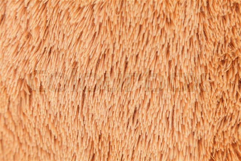 Close up of artificial fur background, stock photo