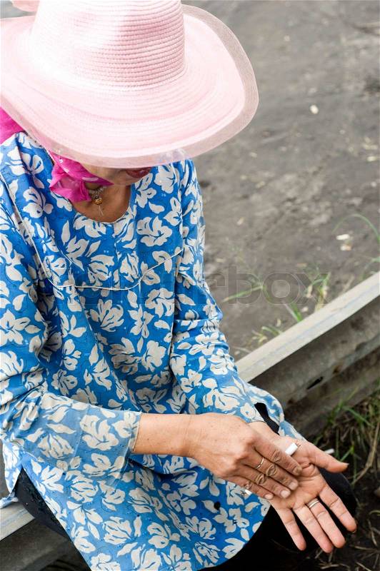 Cigarette Smoking in Indonesia is a common practice, as over 165 million people smoke in Indonesia Of Indonesian people, 63% of men and 5% of women reported as smokers, a total of 34% of the population, stock photo