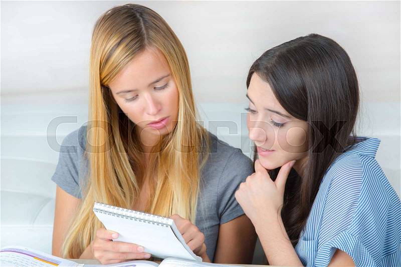 Friends working discussion meeting sharing ideas concept, stock photo