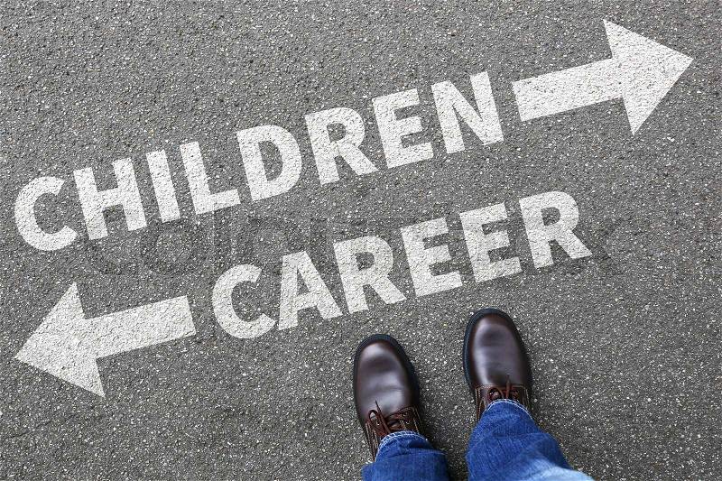 Children child kids career success job work business concept successful, stock photo