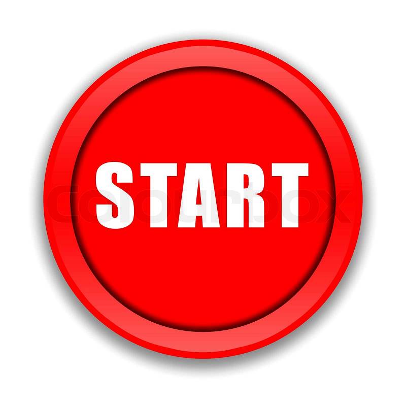 Start button | Stock image | Colourbox