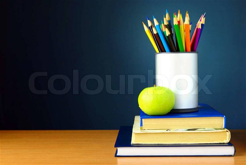 Stock image of \'school, books, equipment\'