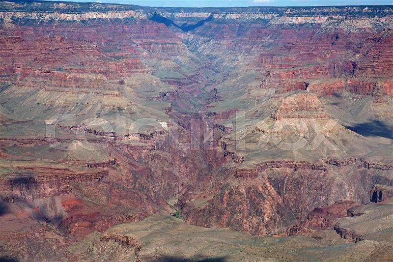 South Rim of the Grand Canyon. \