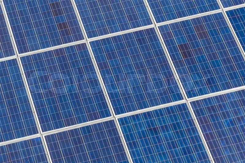 Roof solar panels - Energy in Southern Germany (Schwarzwald), stock photo