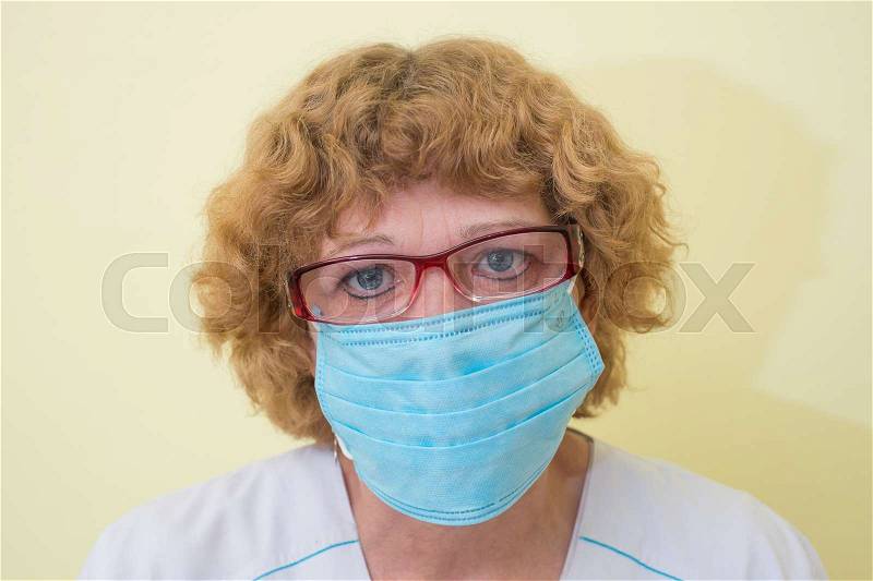 Medic woman, stock photo