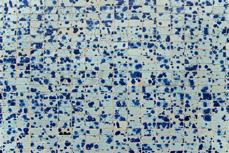 Tile texture background of bathroom or swimming pool tiles ...