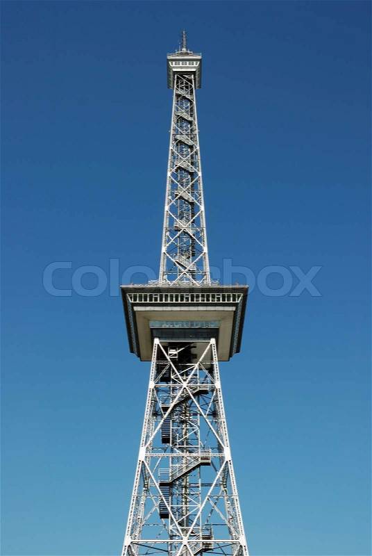 The old Berlin Radio Tower, stock photo