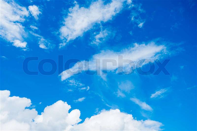 Clouds. sky clouds. blue sky. skyline, stock photo