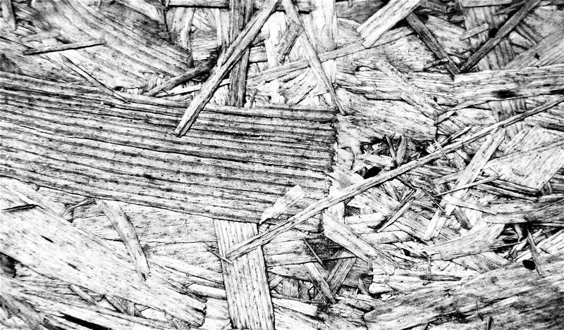 Chipboard - glued pieces of wood, background, stock photo