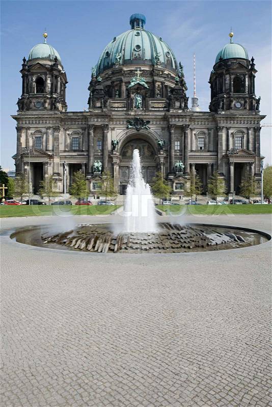 Berlin cathedral, stock photo