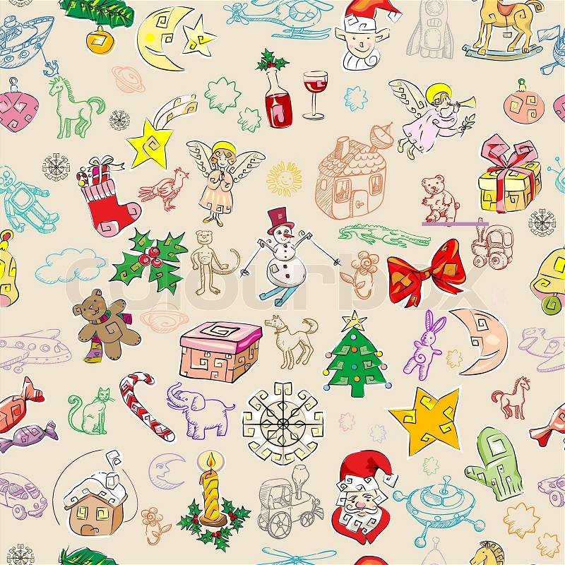WALLPAPER CHRISTMAS PATTERNS   Free Vector Graphics free download