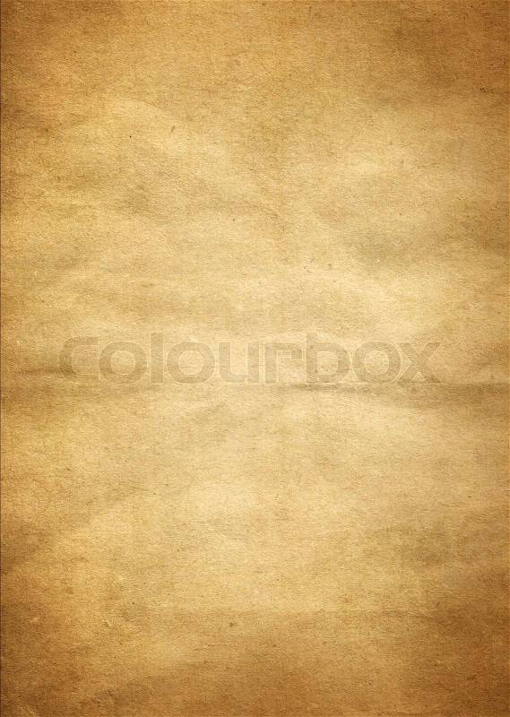 Sheet of yellow construction paper with texture, stock photo