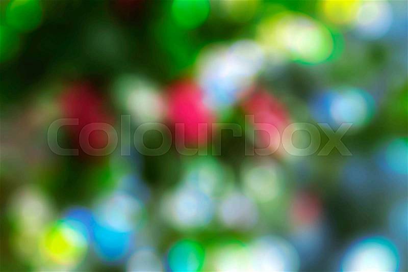 Colorful of natural beauty with blur image, stock photo