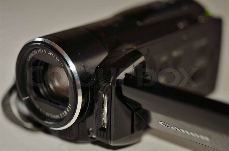 Video camcorder, stock photo