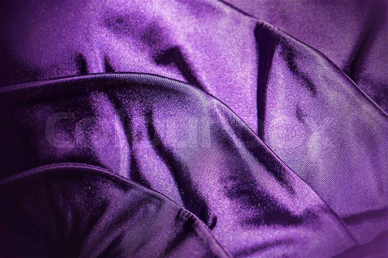 Fabric violet background, stock photo