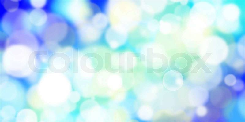 An abstract background with bokeh effect, stock photo