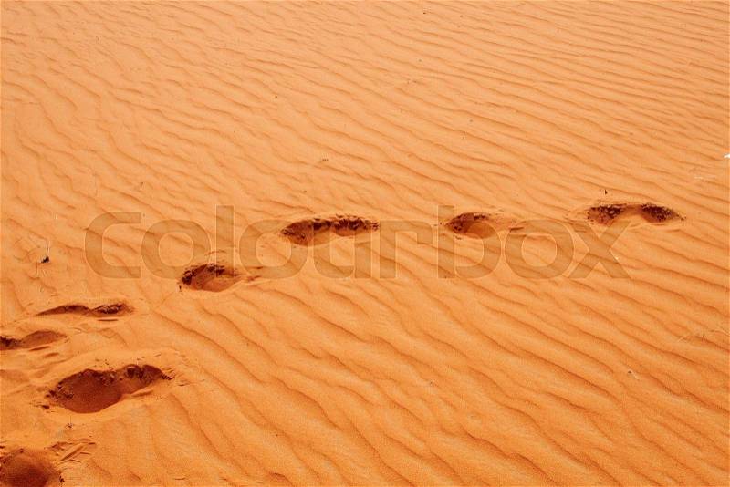 Red sand \