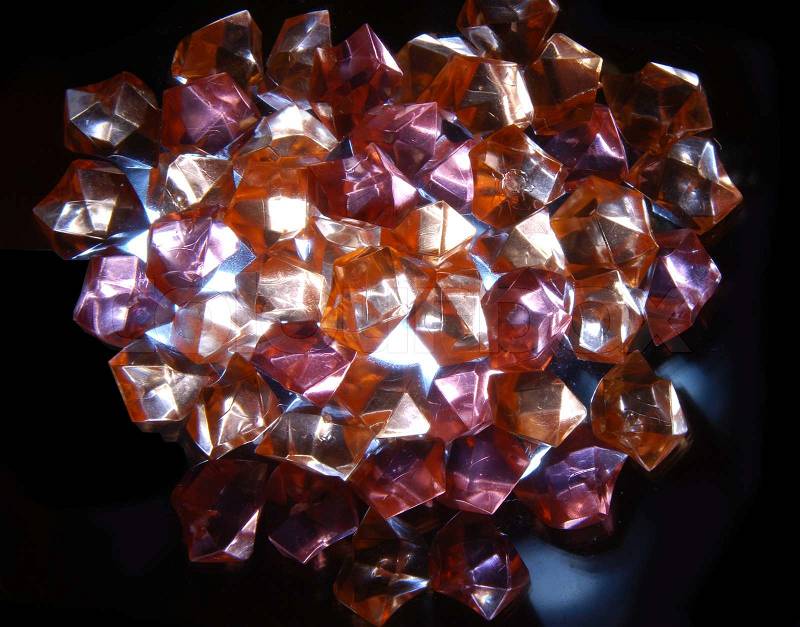 Jewellery energy of gem stone, stock photo