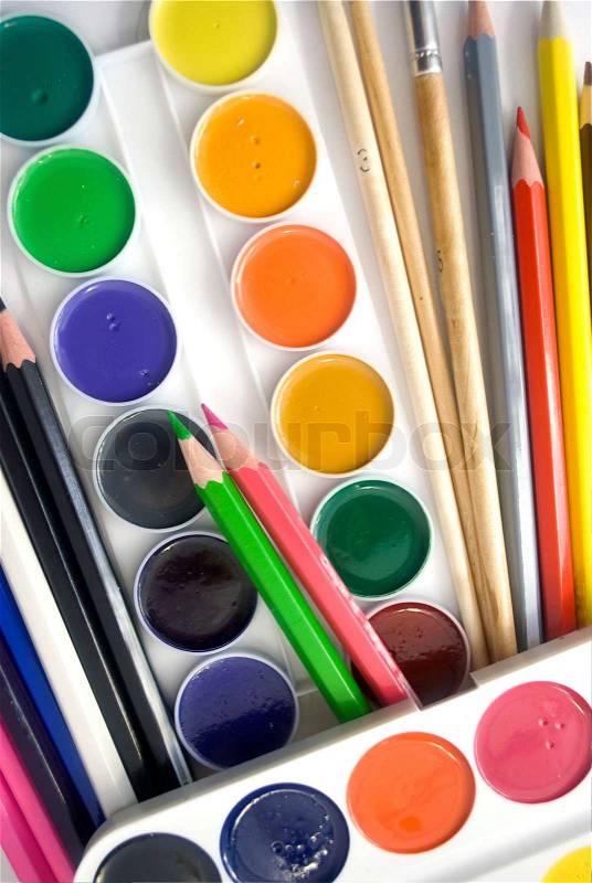 Stock image of \'art, office, pencil\'