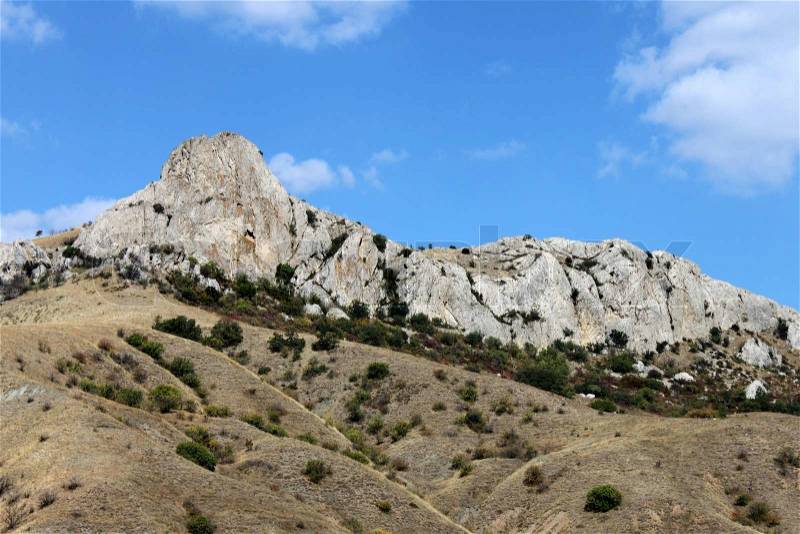 Crimea mountains, stock photo