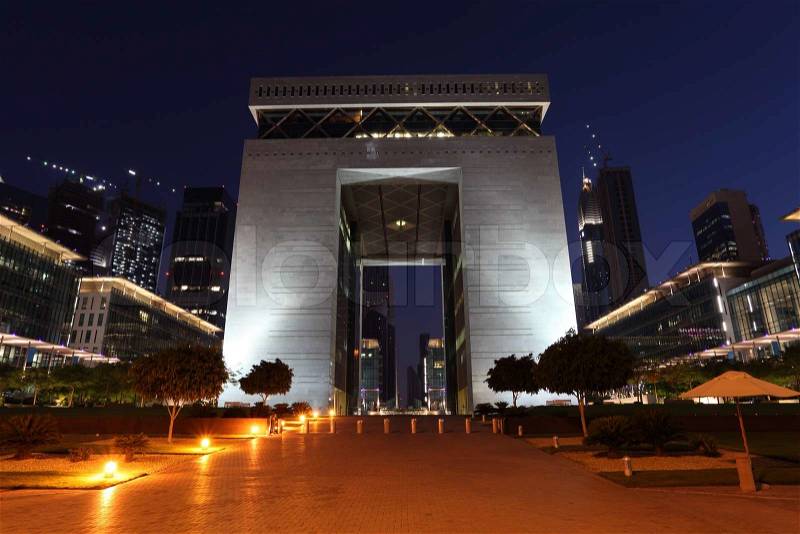 Dubai International Financial Center, stock photo