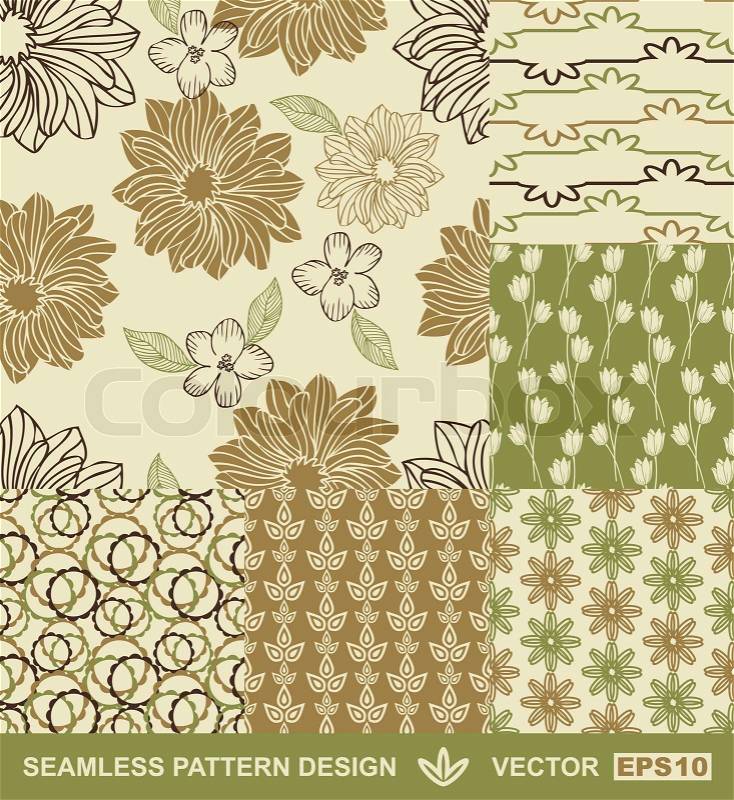 Designer Fabrics and Modern Floral Wallpaper Patterns