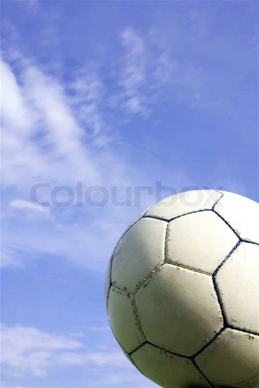 Ball and the sky, stock photo