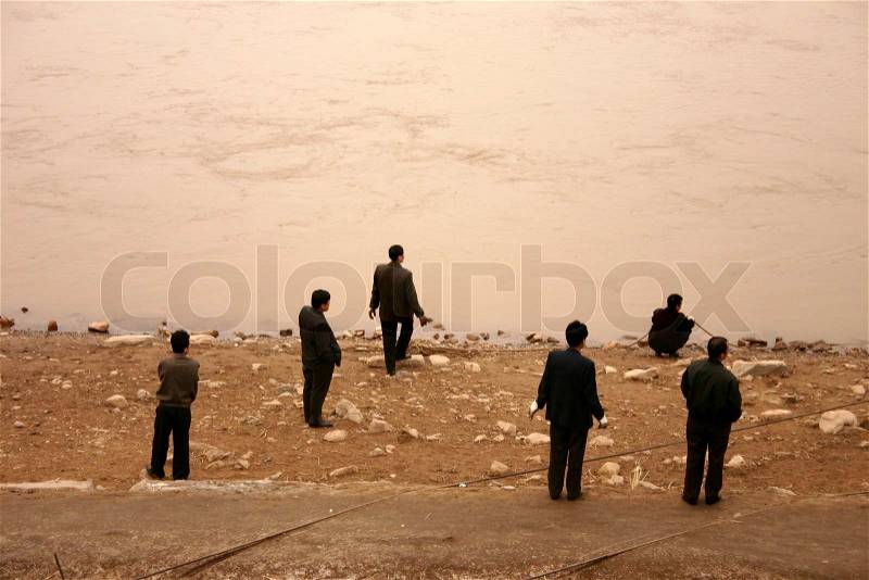 People in lanzhou china, stock photo