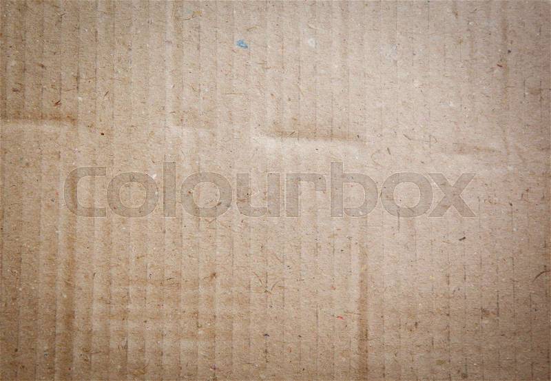 Recycled Cardboard Background Texture, stock photo