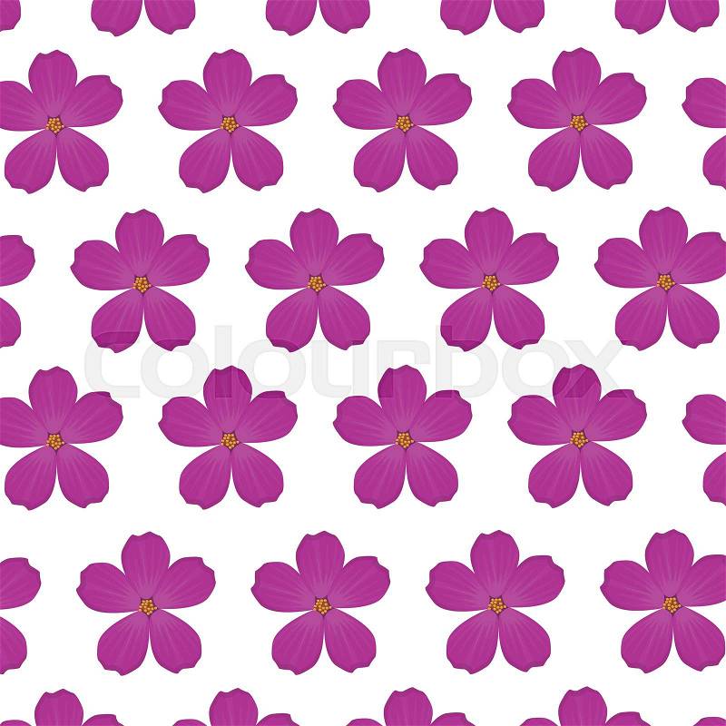 Plumeria flower purple wallpaper decoration vector illustration, vector
