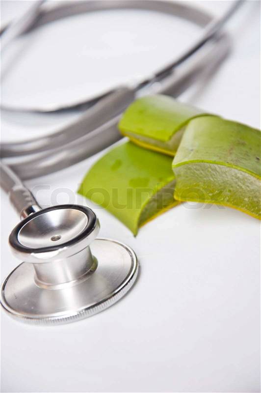 Alternative medicine for good health and good life, stock photo