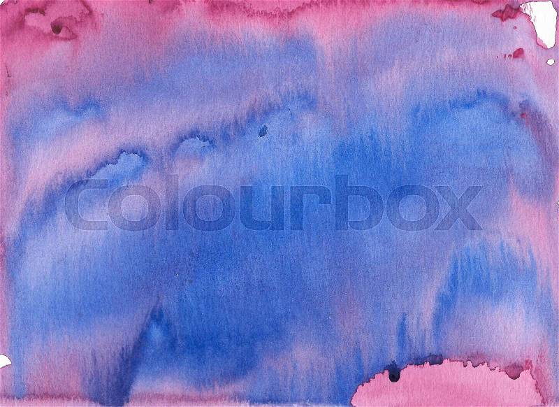 Abstract watercolor texture background. Hand painted illustration, stock photo