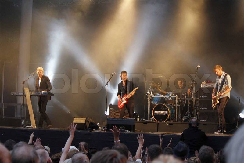 Michael Learns to Rock in Tivoli Friheden August 2011, stock photo